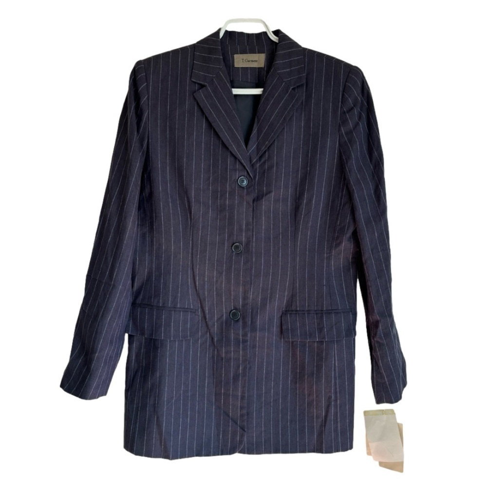 Vintage NWT T. Garment 100% linen women's suit made in USA vintage size 10